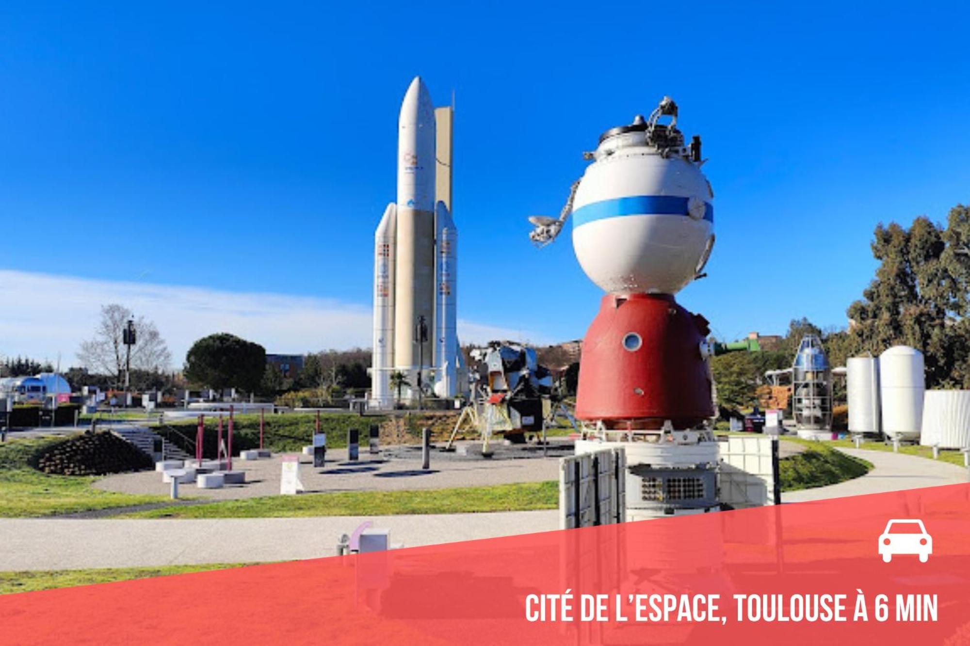 " Cote Parc " Cite De L'Espace - Balcon - Piscine Toulouse Kültér fotó